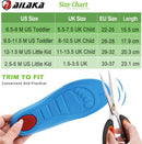 Ailaka Kids Shock Absorbing Insoles, Arch Support Sports Inserts - Green — 5