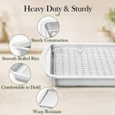 Baking Sheet Set of 𝟒: Baking Pans with Cooling Racks, Cookiet Sheet — 4