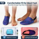 Hilph Foot Toes Ice Pack Wrap for Broken Toes & Bunion Surgery Recovery - Blue — 8