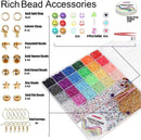 YMSDZHL 6000+PCS 24 Color Polymer Clay Beads Friendship Bracelet Making Kit — 3