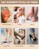 Heel Pads for Shoes Silicone Heel Grip Cushion for Shoes Too Big Women - Clear Cushions — 3