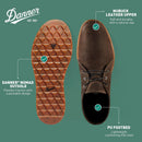 Danner Men's Forest Chukka Work Boots - Bracken — 4