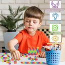 GOLDGE 80 Pack Mini Cube Puzzle Fidget Toys - Bulk Party Favors — 4