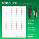 Protalus T-100 Lite Insoles – Patented Alignment Technology for Over-Pronation, Heel & Arch Support, Pain Relief – Deep Heel Cup for Active & Casual Shoes 6