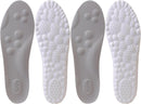 4D Cloud Tech Soles Insoles for Kids Women, Super Soft Comfort Cloud Feeling Cushioning Insoles Memory Foam Arch Support Sole Inserts. (2pairs, S Kids 3-7 / Women 5-8) — 1