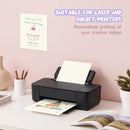 40 Sheets Cream Cardstock Paper 8.5 x 11, Ivory Cardstock Printer Paper | Cream (Milkywhite) | 8.5x11 IN-40 Sheets — 4