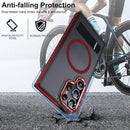 MALEWOLF Magnetic Case for Samsung Galaxy S23 Ultra, Compatible with Magsafe, Anti-Slip TPU Edge, Adjustable Kickstand for Galaxy S23 Ultra Case, Drop Protection Slim Shockproof Cover (Black/Red) — 6