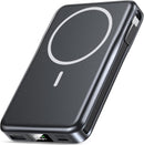 Magnetic Portable Charger 10000mAh, 20W Power Bank with Built in Cable photo 1