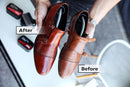 Kaps Shoe Polish Sponge Gives Instant Gloss, For Leather Shoes Boots Bags, Perfect Shine | Brown — 2