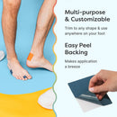 ZenToes Moleskin for Feet, Cut-to-Fit Adhesive Padding, 3 Sheets 2