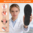 Steppers Insoles for Men & Women, 4D Memory Foam Cloud Footstr Insoles with Arch Support, Comfortable & Breathable Massage Shoe Inserts for Foot Pain & Fatigue (Black, US M 7-11/W 8.5-13.5) — 6