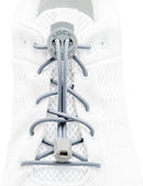 Lock Laces | Elastic No Tie Shoelaces | Solid Gray — 2