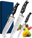 Brewin Professional Kitchen Knives, 3PC Chef Knife Set Sharp Knives for Kitchen High Carbon Stainless Steel,… — 1