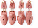 Cedar Shoe Tree with Twin Tubes,Red Cedar Wooden Shoe Trees For Men,Shoe keeper Sizes 6-16,Wood Shoe Form Holder — 2