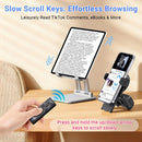 MILOUZ Remote Control Scrolling for Tiktok with Phone Stand,Page Turner for Kindle App E-Book,Bluetooth Camera Shutter Remote for iPhone, Android,iOS,iPad,Tablet (Black) photo 5