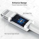 [ Apple MFi Certified ] iPhone Charger 6ft, Long Lightning to USB Cable 6 Feet, Fast Apple Charging Cable Cord 6 Foot for iPhone 14 Pro Max/13 Pro Max/12 Mini/11 Pro/11/XS/XR/8/7/6s/iPad,Air 2