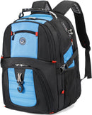 SHRRADOO Large Travel Laptop Backpack for Women, Work College Backpacks | Blue | Travel Backpacks — 1