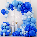 Kelfara 109Pcs Blue Balloon Garland Arch Kit for Baby Shower Birthday Decor — 1