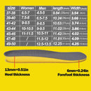 Wide Toe Box Insoles for Barefoot Shoes Shock Absorbing Breathable — 3