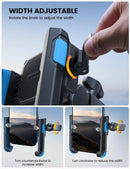 Lamicall Motorcycle Bike Phone Mount, 1s Quick Release Bike Phone Holder | Blue — 4