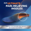 Dr. Scholl’s Advanced Pain Relief Insoles for Men Women, Heavy Duty Orthotics…