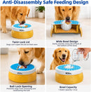 KILIN Slow Feeder Dog Licking Bowl with Rolling Ball,4 Non-Slip Pads,8fl oz — 6