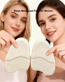 Ball of Foot Cushions & Metatarsal Pads for Women, Beige 2 Pairs 2