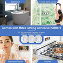 URROY Shower Phone Holder Waterproof, 360° Rotation Shower Phone Case, Anti-Fog High Sensitivity Universal Cover Mount Stand for Bathroom Wall Mirror Bathtub Kitchen, Gift for Men Women — 3