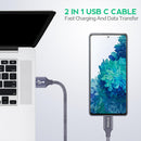 JIUWFOX USB to USB C Cable, USB A to USB C Cable (5-Pack, 3/3/6/6/10 ft) photo 5