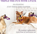 Frienhund Tough Dog Toys for Aggressive Chewers 3 Pack, Indestructible Dog…