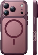 TAURI for iPhone 18 Pro Max Case, Compatible with MagSafe, Burgundy — 1