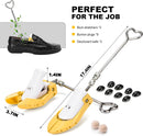 Boot Stretchers for Cowboy Boots Thick Wide Feet, Adjustable Men Women Shoe High Instep & Width Toe Box Expander | yellow — 4