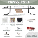 The Beadsmith Metal Bead Loom Kit, Includes Loom (12.5" x 2.5" x 3"), Thread, Needles, and 18 Grams Glass Beads for… — 5