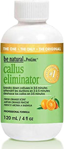 ProLinc Be Natural Callus Eliminator Orange, Professional Callus Remover with Refreshing Orange Scent, Instantly Softens Hard Skin, 4 fl oz, 1-Pack — 1