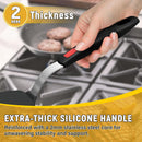 Flexible Silicone Spatula Turner, Heat Resistant Silicone Turner for Non-Stick Cookware, BPA-Free Food Grade Kitchen… — 5