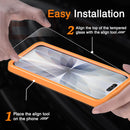 Wiaocit 3 Pack Tempered Glass Screen Protector for iPhone 17 photo 2