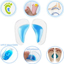 2 Pairs Orthotics for Kids with Flat Feet Arch Support Insoles for Kids Flatfoot Inserts Correction Insoles Cushion Pads (S (for 1-3 Years Old Kids)) — 4