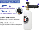 Tool Daily Foam Cannon with 1/4 Inch Quick Connector, 1 Liter, 5 Pressure Washer Nozzle Tips — 3