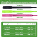 Isusser | 15 Pairs 45" Flat Coloured Athletic Shoe Laces — 2