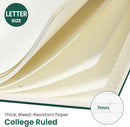 Taja Large Spiral Lined Notebook for Work, Journal for Women & Men | P-Dark Green | A-Lined (1Pack) — 2