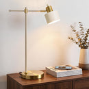 OYEARS 22.2" Modern Desk Lamp, Metal Table Lamp with LED Bulb, Adjustable Reading Lamps for Living Room, Mid Century… — 1