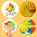 3 Otters 3D Puzzle Maze Cube, 5 Inch 72 Obstacles Brain Teaser — 4