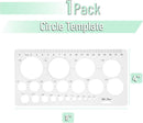 Mr. Pen- Circle Template, Circle Stencil | Circle Template, 1 pcs — 2