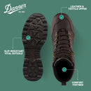 Danner Vital 8 Waterproof Hunting Boots for Men - Brown — 4