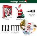 10 FT Christmas Inflatable Santa Claus Outdoor Decor for Yard, Giant Blow up Santa Decoration with Big Gift Bag, Built-in LED Lights for Garden Lawn Home Indoor Winter Holiday Party IP44 Weatherproof — 6