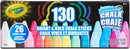 Crayola Washable Outdoor Sidewalk Chalk Collection (130ct), Bulk Anti-Roll Chalk Sticks for Kids, Outdoor Toys & Activities, Teacher Appreciation Gifts, Ages 4, 5, 6 | 130 Count (Pack of 1) — 3