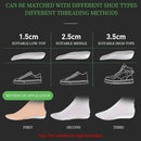 UamGlsob Height Increase Insole Shoe Lift Insert, Orthopedic High Pads 15mm - Black - 1/4"/1.5cm — 6