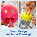 Scrub Mommy Kitchen Sponge (6) + Daddy Caddy Sink Holder — 4
