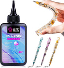 LET'S RESIN UV Resin, Soft Elastic&Bendable Crystal Clear Resin, 100g — 1