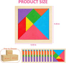 30 Pack Tangram Puzzle Wooden Kids Party Favors, Goodie Bags Stuffers for Kids, Return Gifts for Birthday Party, Classroom Prizes Rewards Bulk Gifts for Students — 3
